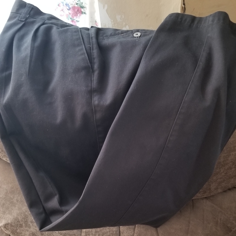 Dockers Mens Black Dress Pants 36 x36